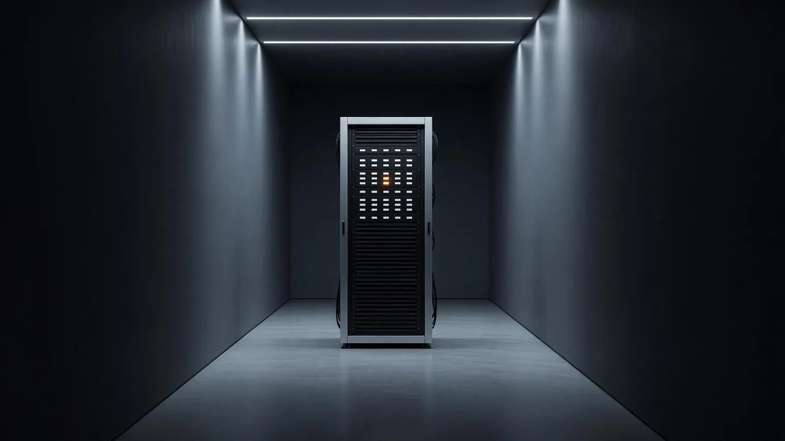 A single circuit board on a dark workbench catching one narrow beam of warm light in an empty lab, for the 2 October 2026 DeAI Daily Brief led by the zkAPI identity-free payment launch. Illustration: DeAI