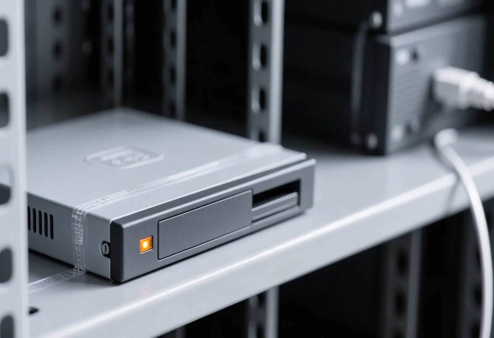 A locked server cabinet with a tamper-evident seal stands in a dim datacenter corridor, depicting OpenAI's newly live Private Inference preview on confidential-computing runtimes, the first story in today's brief. Illustration: DeAI